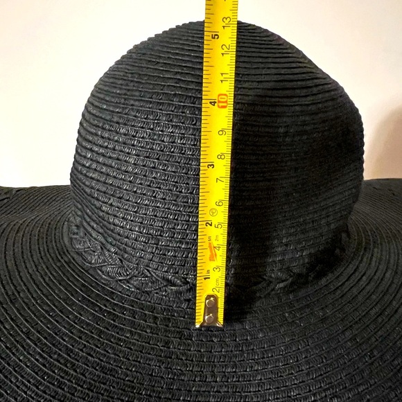 ECHO. Gorgeous Black Hat. Size S/M. NWOT main image 4